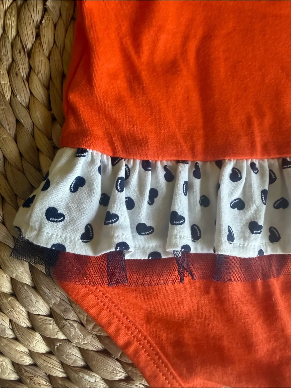 NFL Broncos Baby Girl Set